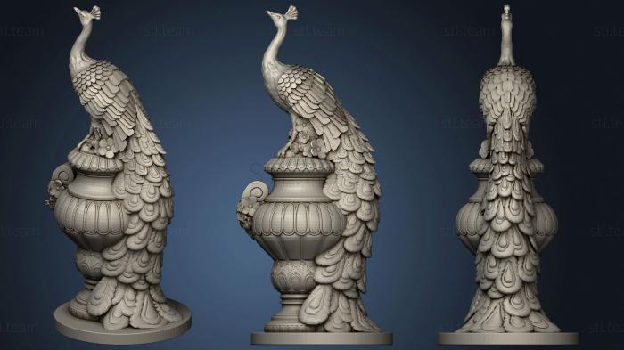 3D model Peacock (STL)